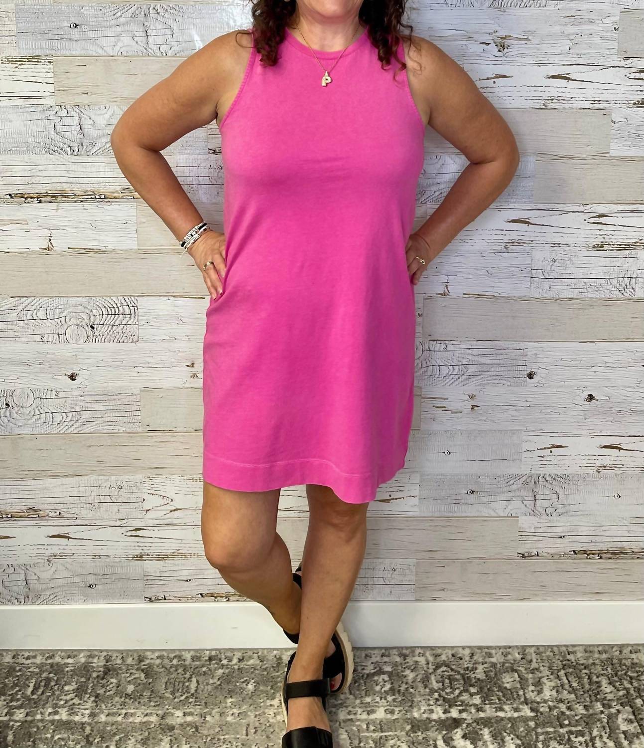 z supply jersey dress Women's Z Supply Mattie Indigo Cotton Jersey Mini Dress | Size: S
