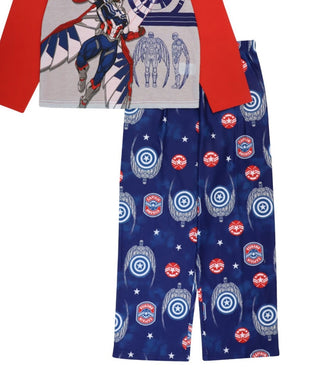 Ame Big Boy's Avengers Pajamas 2 Piece Set Blue Size 8
