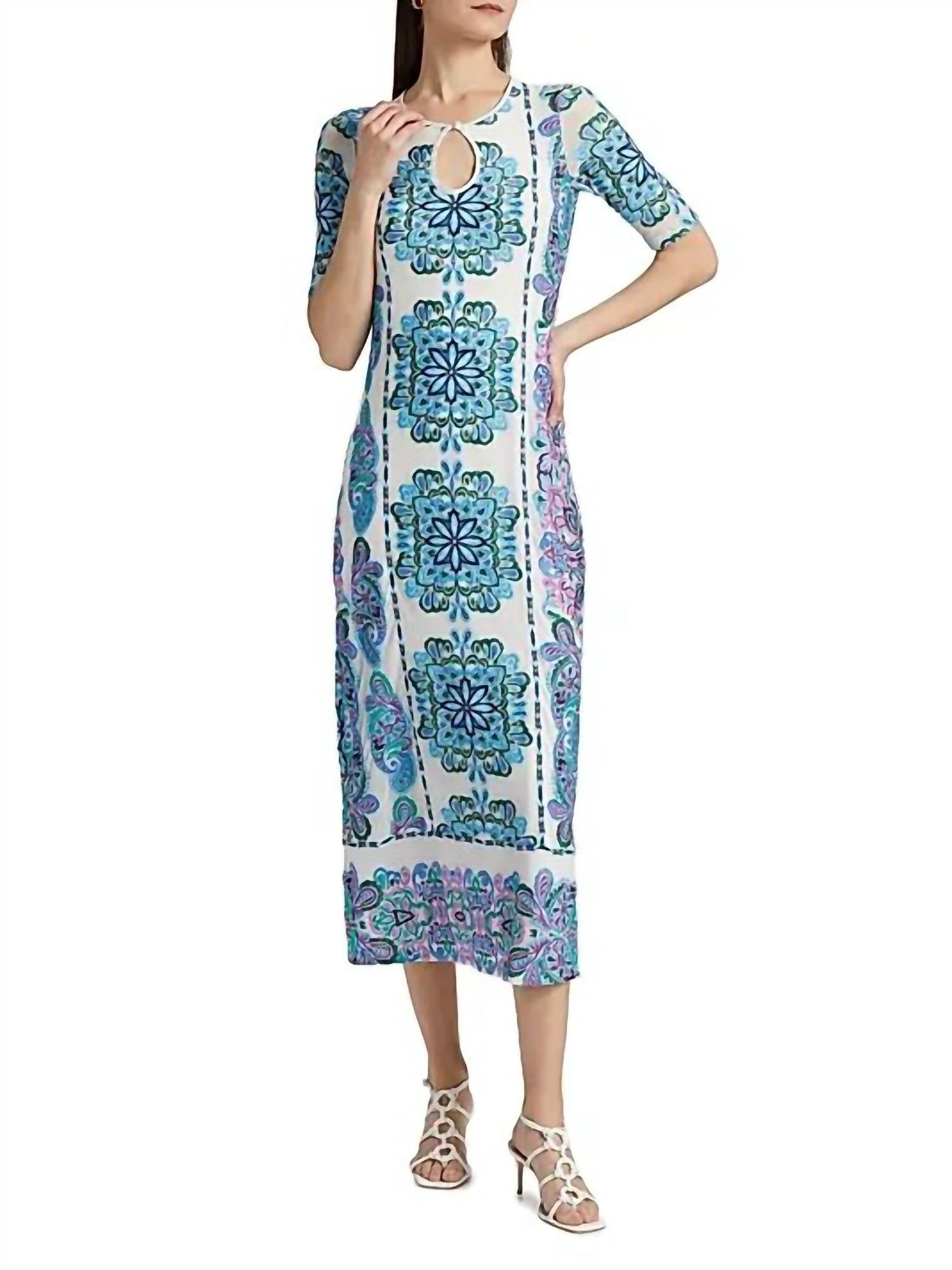 johnny was midi dress Buy Women's Johnny Was Brona Floral Silk Midi Dress C32525-8 AfterRetail