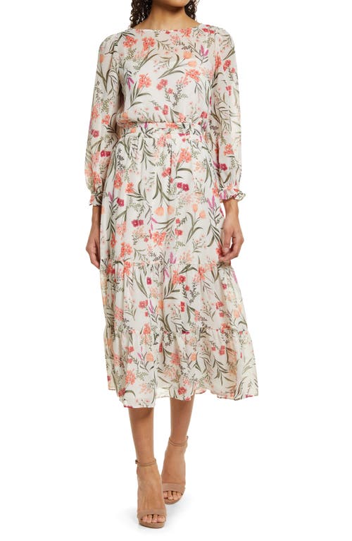 eliza j midi dress Floral Long Sleeve in Pink, Size 4 Evilena's Red Dresser: Proving complete with an eye LINA Size:Teen/Adult Size (L)