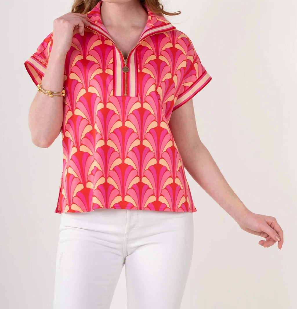 Emily McCarthy Poppy Top- Sandshell Linen