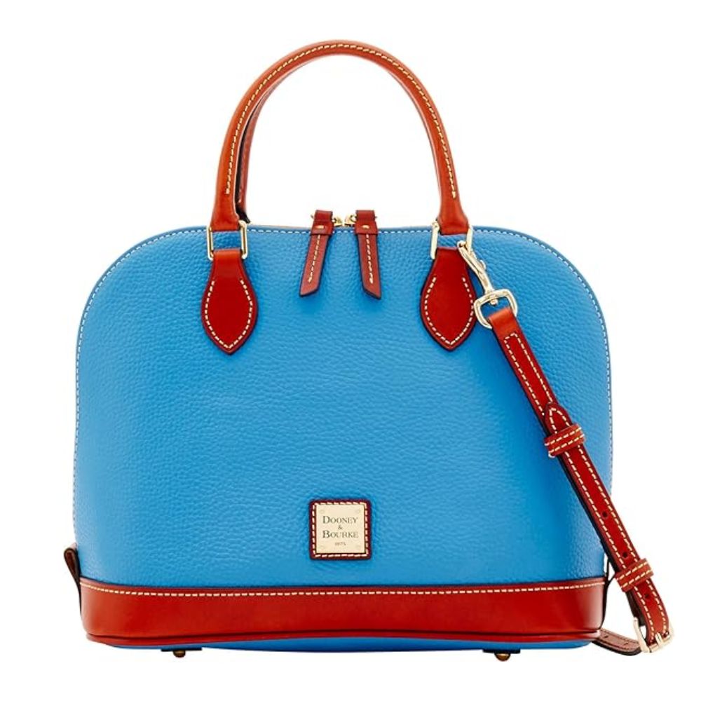 Dooney & Bourke Handbag, Pebble Grain Zip Zip Satchel Steals