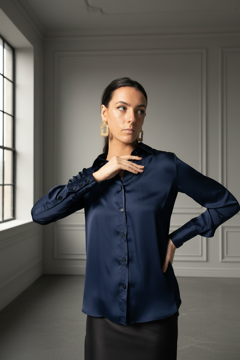 SILK BLOUSE