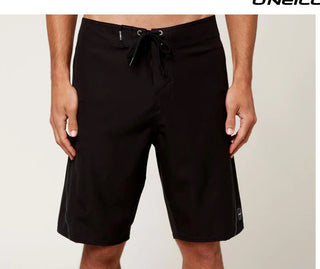 O'Neill Hyperfreak Side Seam Board Shorts Black Size 30