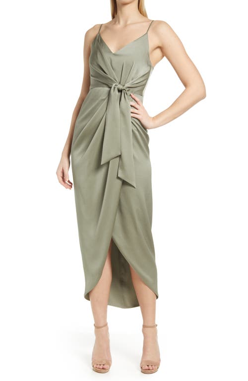 shona joy cocktail dress Shona Joy - La Lune Halter Neck Maxi Dress - Espresso