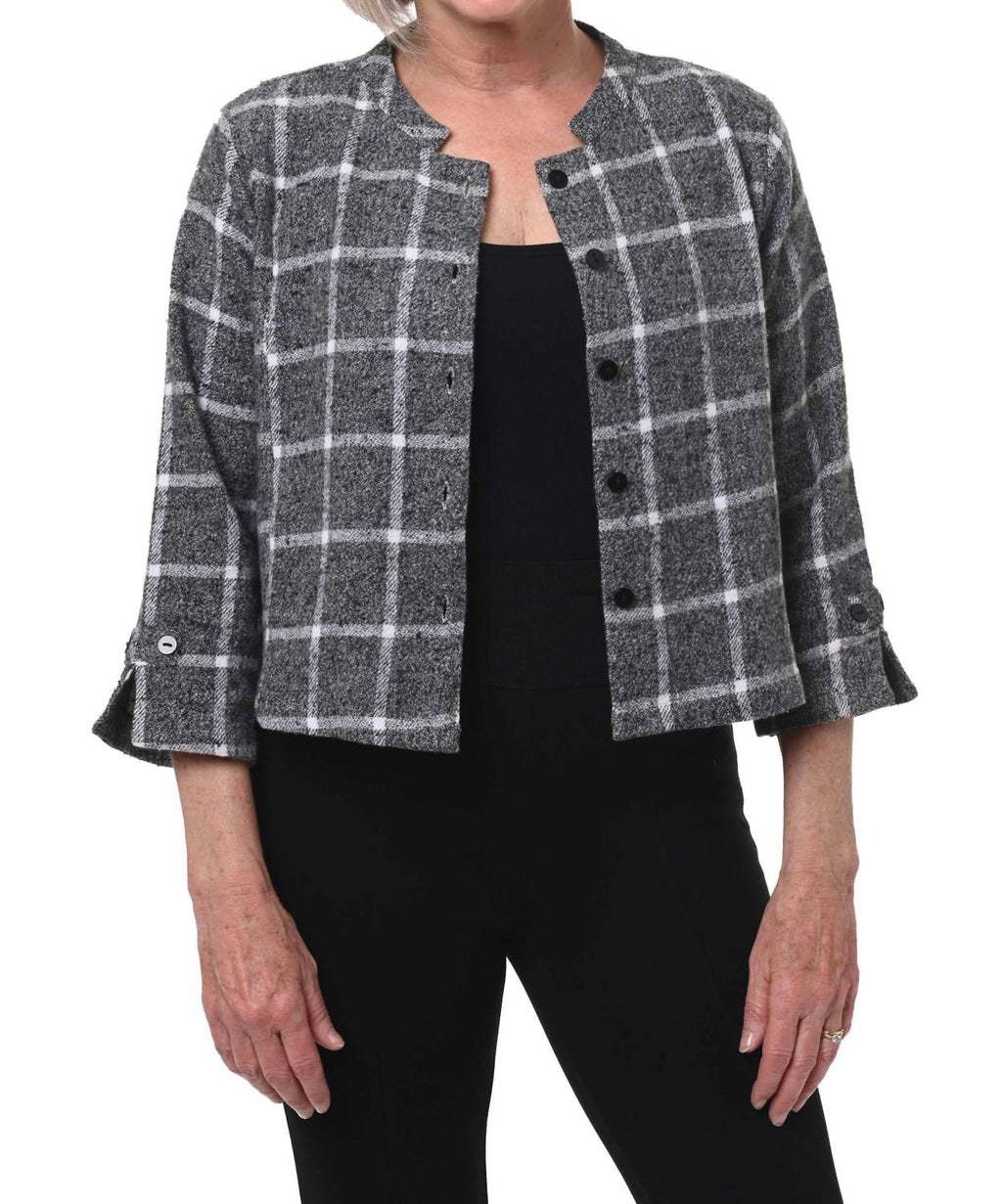 Tulip Dakota Womens Jacket in Harrison Seersucker Stripe