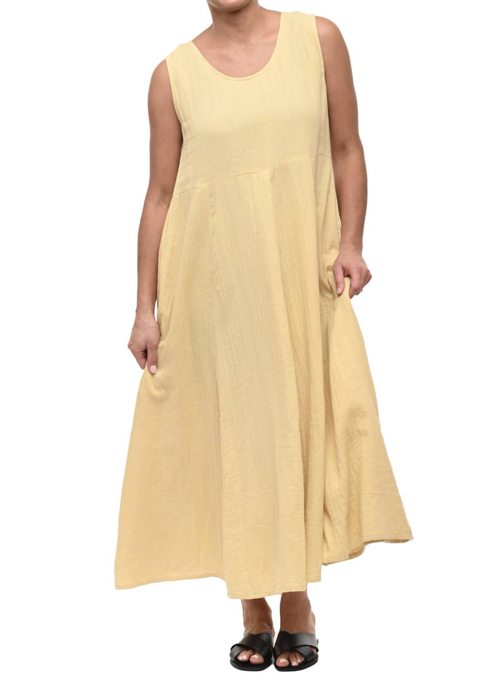 Tulip Clothing Myla Womens Sleeveless Dress in Sea Glass