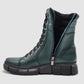 Helios - Women's Medusa Fur-lined Leather Boots