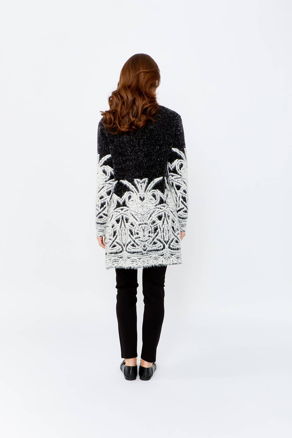 Frank Lyman - Casual Abstract Knit Cardigan