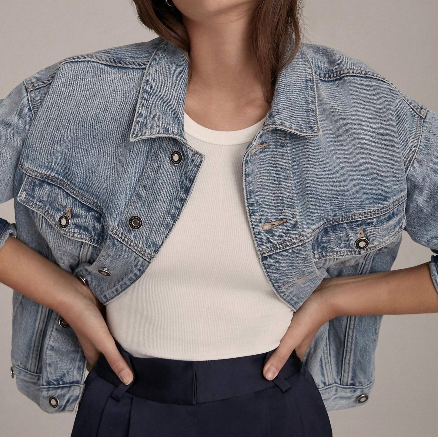 Favorite Daughter - Otto Denim Woven Jacket
