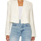 Steve Madden - CROPPED LINEN BLAZER