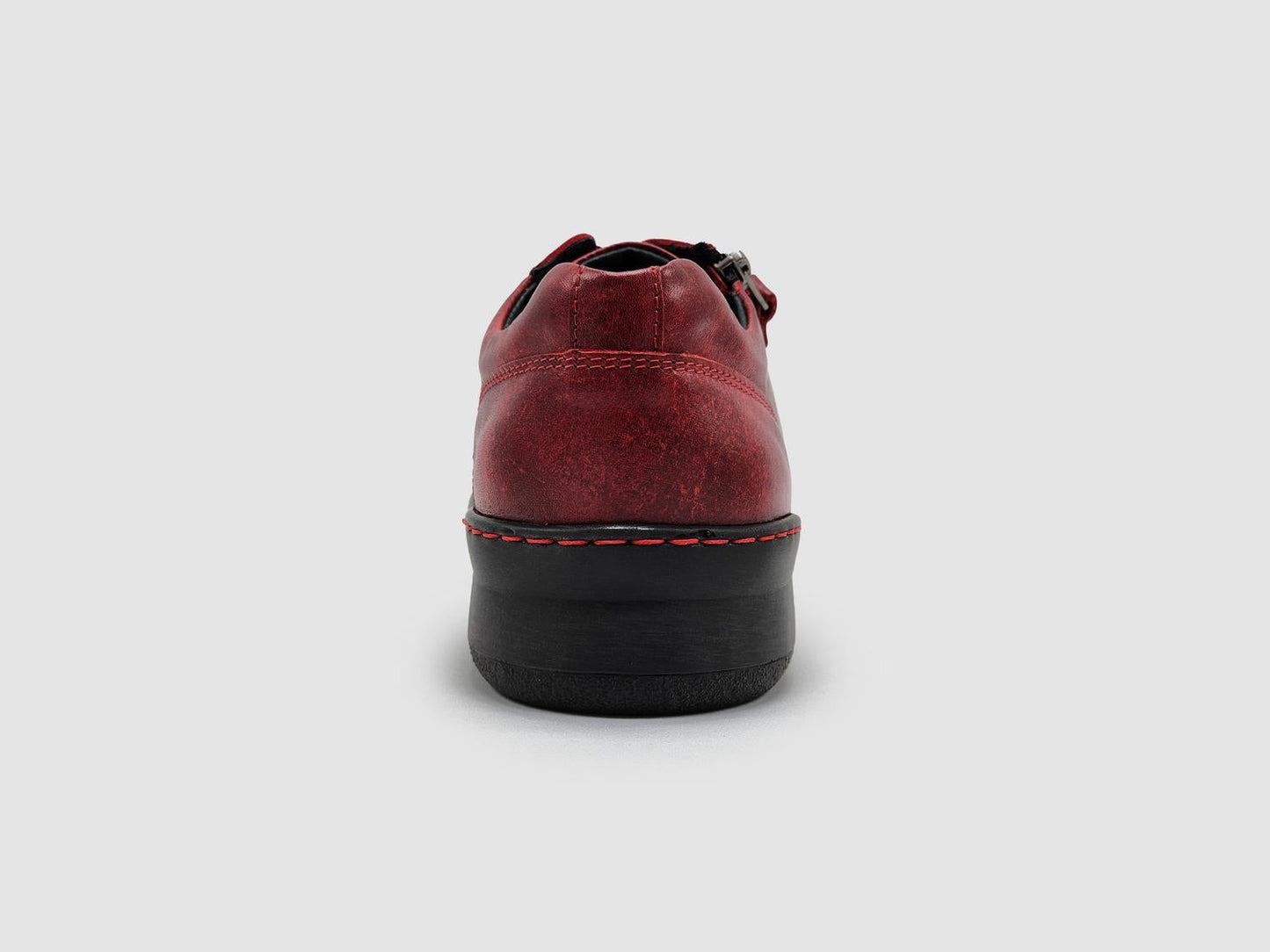 Kcr Group - Women's Dr Wellness Zip-Up Leather Shoes