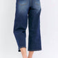 Judy Blue - Tummy Control Crop Wide Leg Jeans