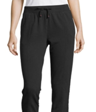 Champion Women's Jogger Ankle Sweatpants Black Size Large