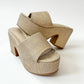 Shu Shop - Women's Giza Platform Woven Heels