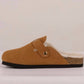 Simply Southern - Women's Suede Slip-on Birk Style Shoe