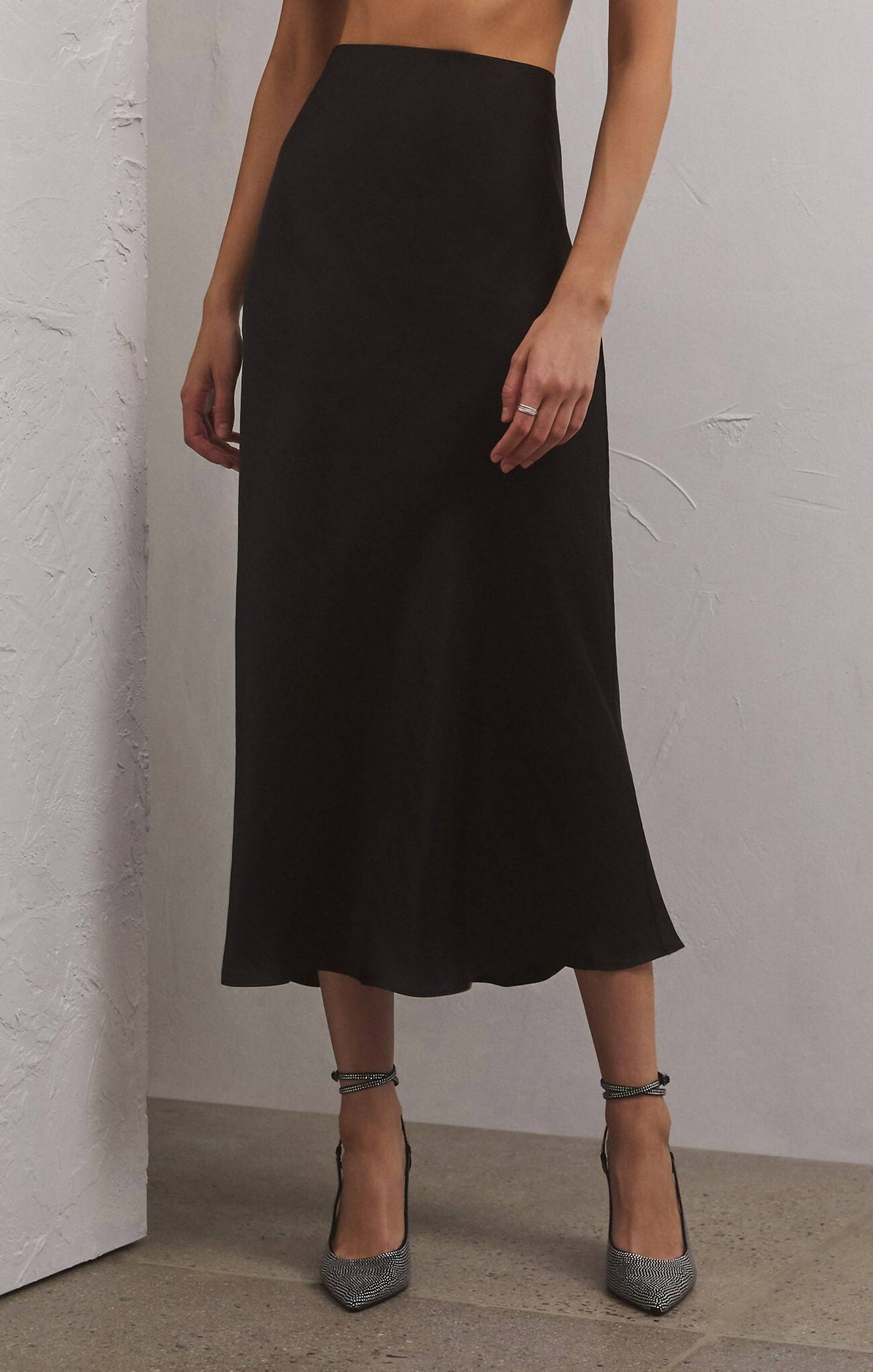 Z Supply - Europa Poly Sheen Skirt