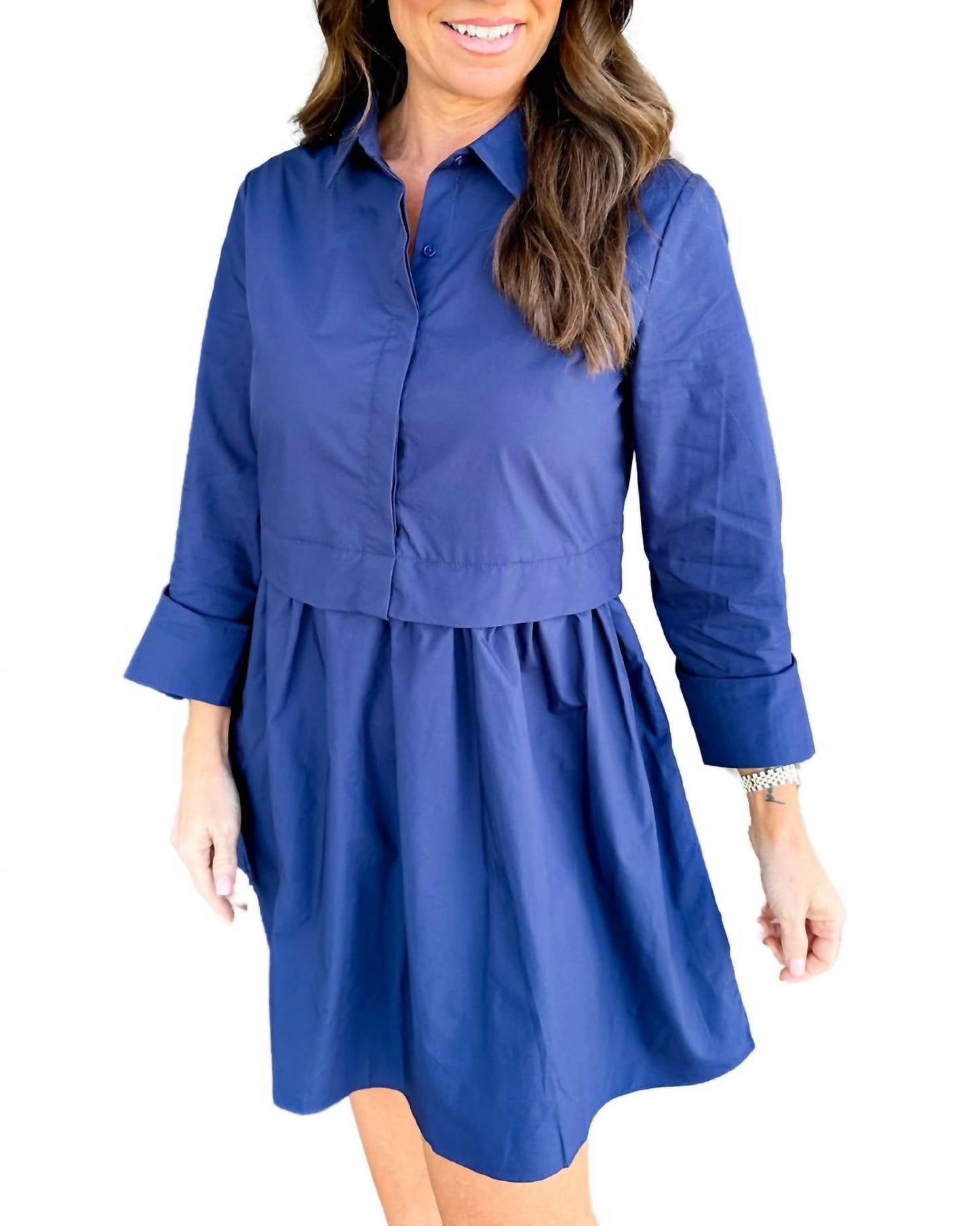 2.7 August Apparel - Shirt Dress