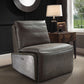 Metier Power Motion Recliner - Gray / Aluminum