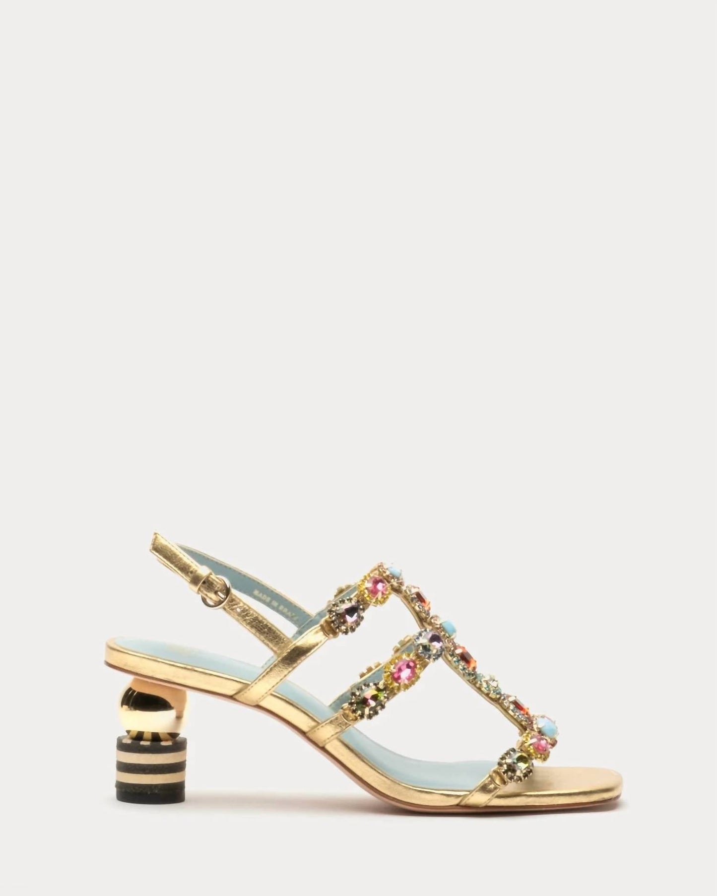 Frances Valentine - Women Kiki Gem Nappa With Rhinestones Heel