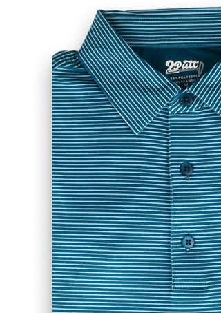 2Putt - Men's Stripe Polo