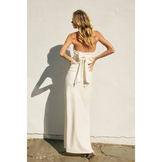 Dress Forum - Strapless Bias Cut Maxi Dress