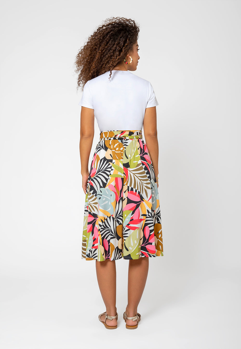 Leota Women's Mindy Skirt in Paradise Pop Multi