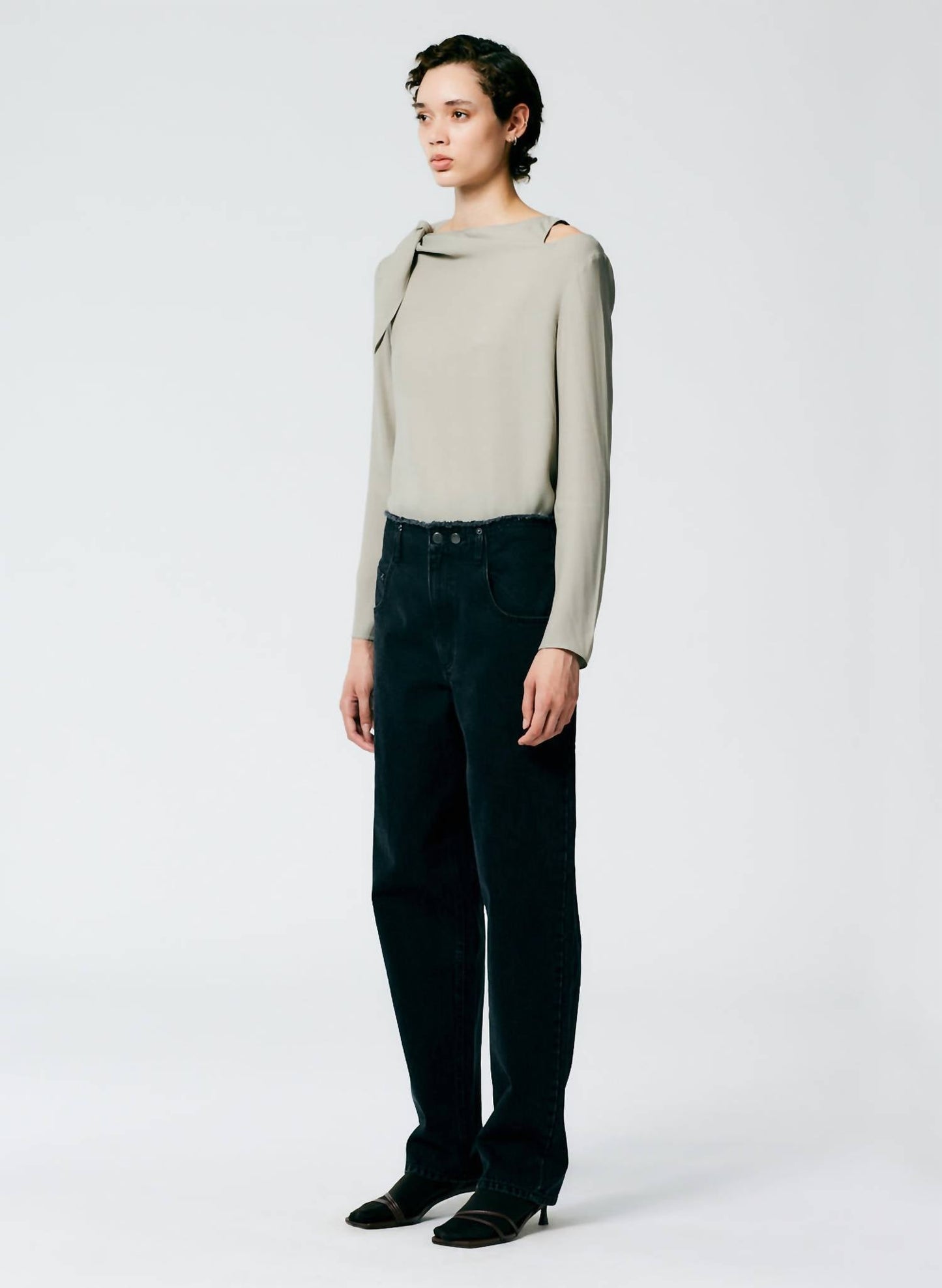 Tibi - Denim Newman Jean