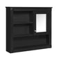 Wall-Mounted Bathroom Cabinet with Mirror and Adjustable Shelves