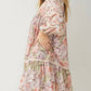 Entro - Floral Drop Waist Dress
