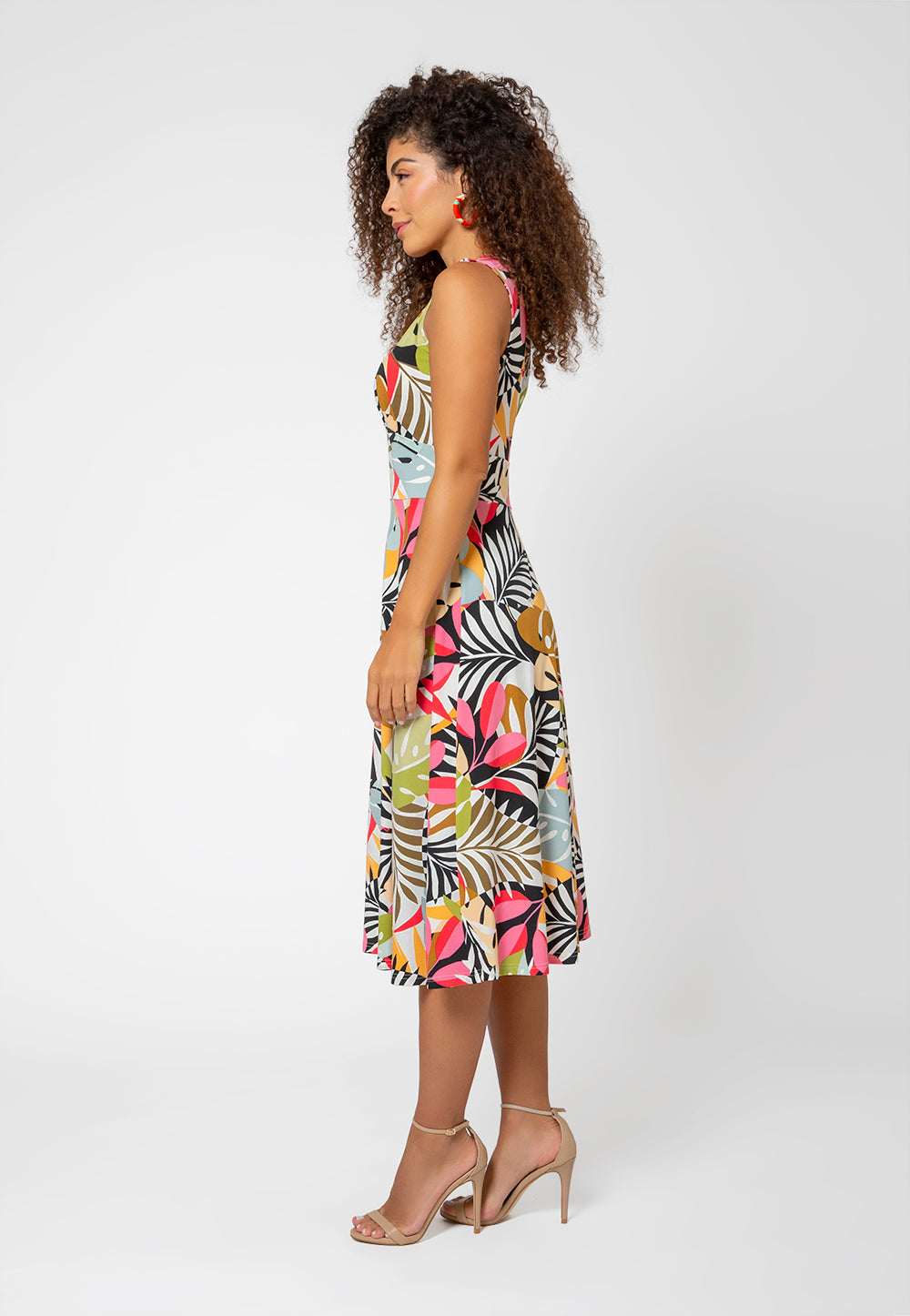 Leota Women's Rosemary MIDI Dress Black