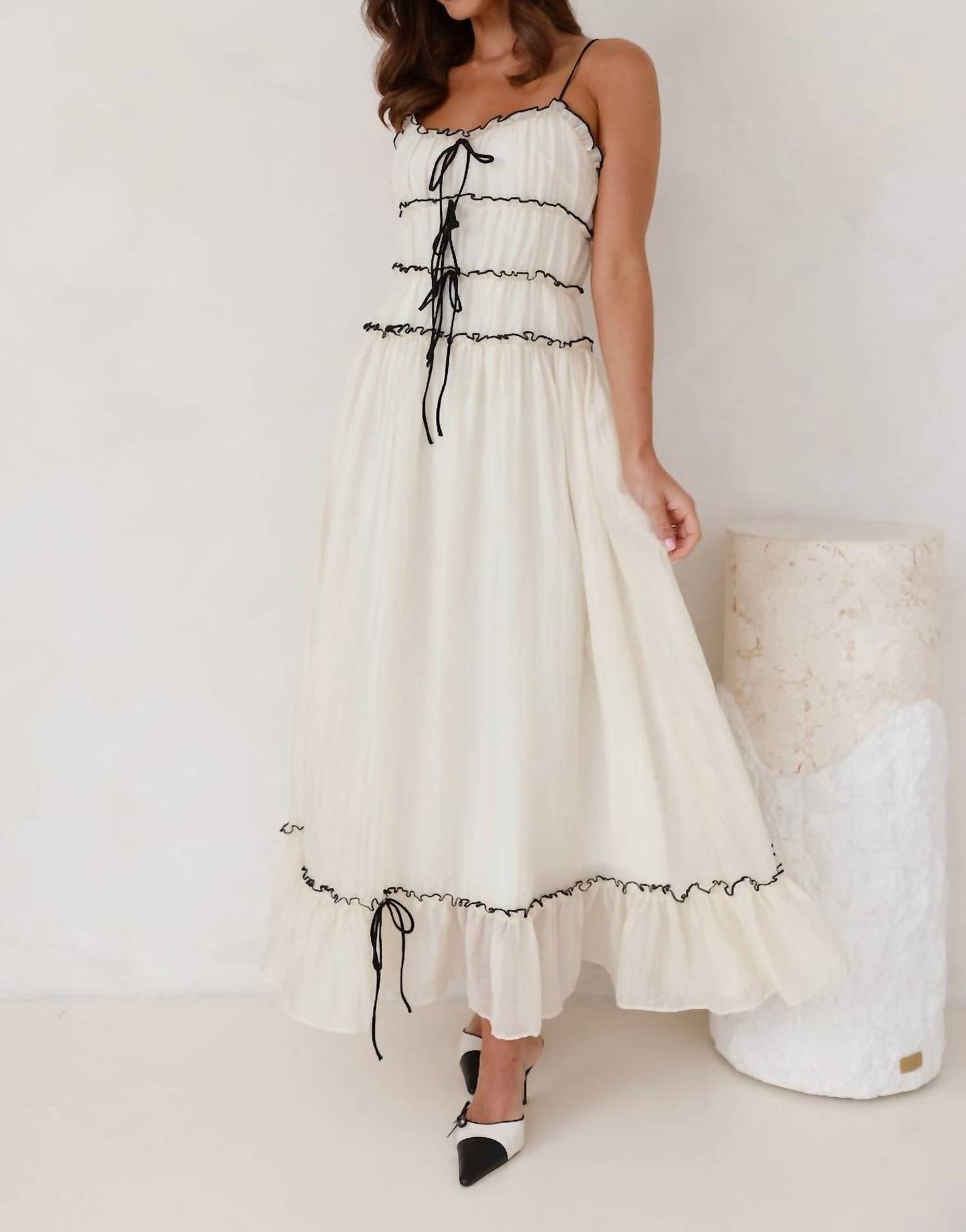 1 Fashion - Tie The Knot Maxi Dress