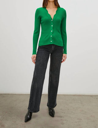 Rails - Dita Long Sleeve Button Front Top