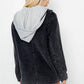 26 International - Heavy Garment Washed Hooded Cord Blazer