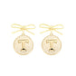 Brianna Cannon - Women's University Of Tennessee Logo Pearl Medallion Earrings