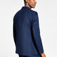 Tommy Hilfiger Men's Regular Fit Blue Sharkskin Blazer Blue Size 46