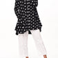 Tulip Clothing - Lauryn Button Down Tunic Shirt