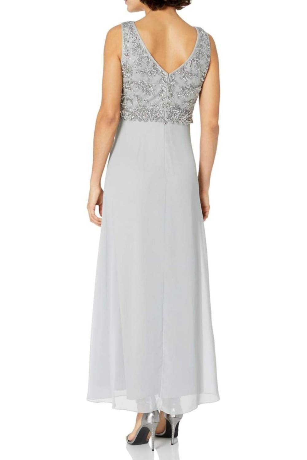 Adrianna Papell - Beaded Chiffon Dress