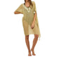 2 Chic - Embroidered Detail Tunic Cover Up