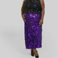 La Fuori - Salena Satin Feather Top - Plus