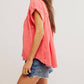 Free People - Horizons Double Cloth Top