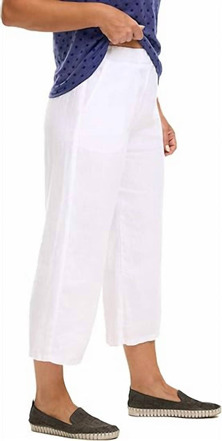 Cut Loose - Women's Easy Crop Linen Pant
