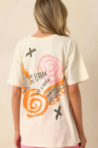 Daydreamer - Nirvana In Utero Collage Merch Tee
