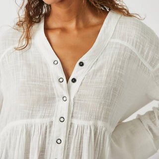 Free People - Miles Away Babydoll Top