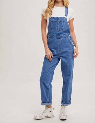 Bluivy - Denim Straight leg Overalls
