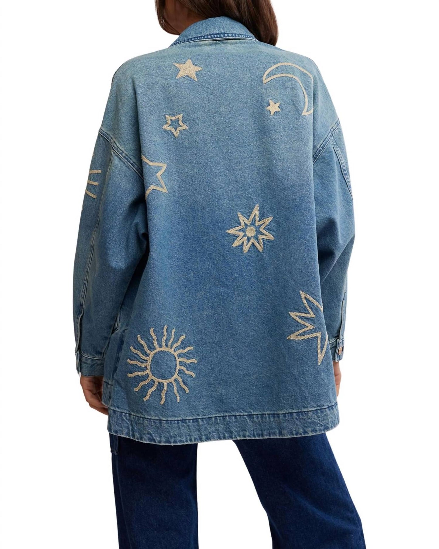 Free People - MADISON CITY EMBROIDERED SHIRT
