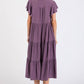 Mittoshop - Faded Tiered Midi Dress