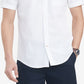Tommy Hilfiger Men's Big & Tall Classic Fit Porter Textured Shirt White Size 3X