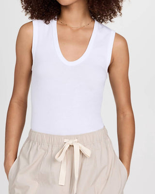 Enza Costa - Supima Cotton Essential Sleeveless Tank