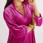 Caryn Lawn - Betsy Velvet Collar Dress